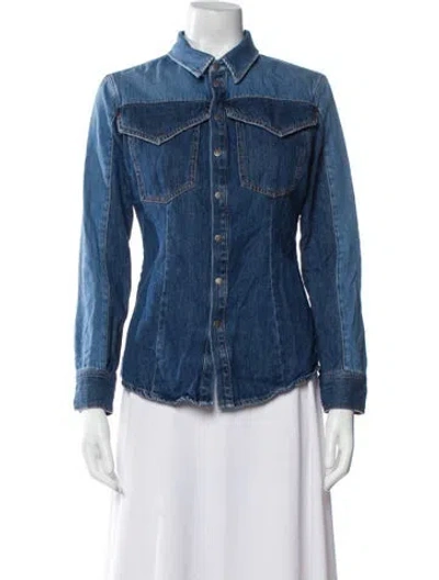 Pre-owned Diesel Denim Jacket In Blue