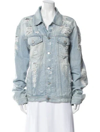 Pre-owned Diesel Denim Jacket In Blue