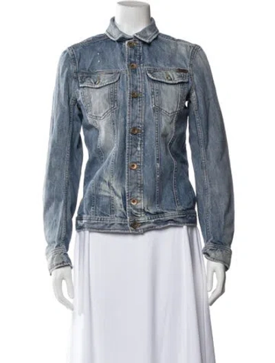 Pre-owned Diesel Denim Jacket In Blue
