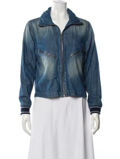 Pre-owned Diesel Denim Jacket In Blue