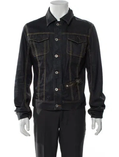 Pre-owned Diesel Denim Jacket In Blue