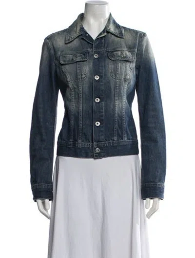 Pre-owned Diesel Denim Jacket In Blue
