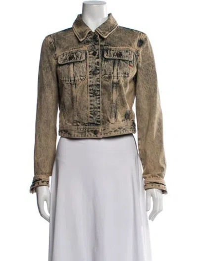 Pre-owned Diesel Denim Jacket In Multicolor