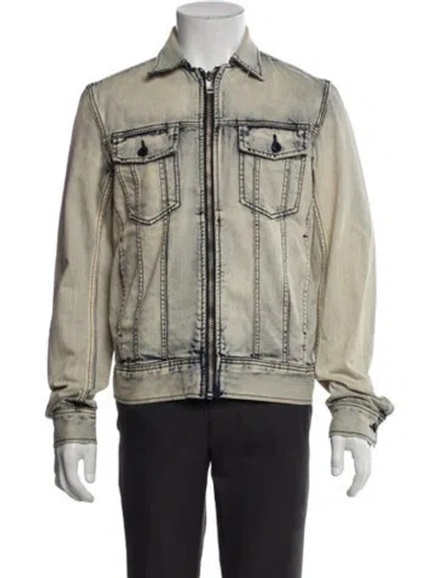 Pre-owned Diesel Denim Jacket In Neutral