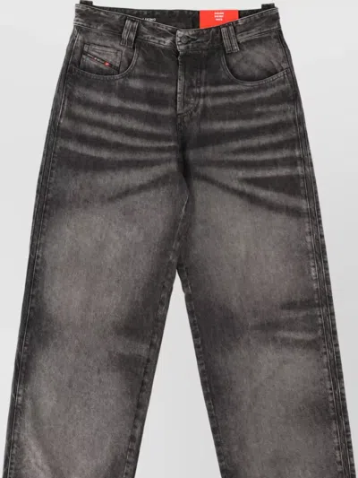 Diesel Denim Jeans In Black