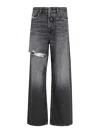 Diesel 1996 D-sire Low-rise Wide-leg Jeans In Black