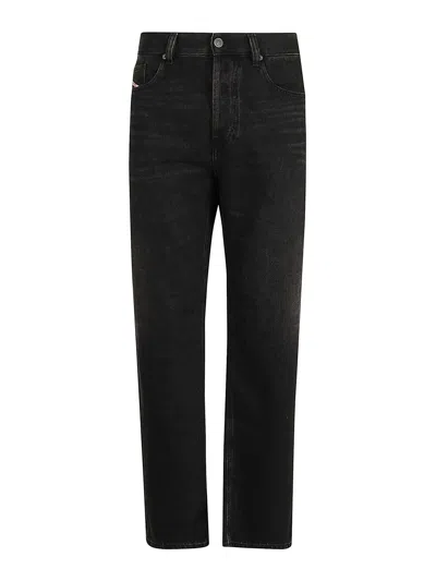Diesel 2005 D-fining Tapered Jeans In Black