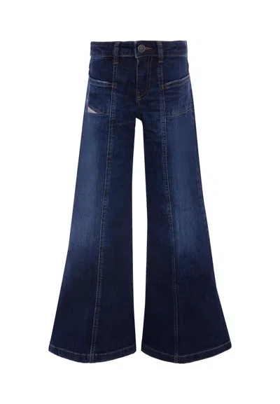 DIESEL DENIM JEANS FOR GIRL WITH LOGO