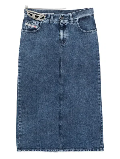 DIESEL DENIM MIDI SKIRT