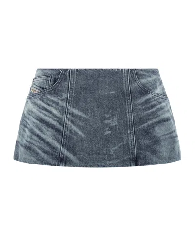 DIESEL DENIM MINI SKIRT