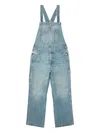 Diesel Denim Pocket Dungarees In Blue