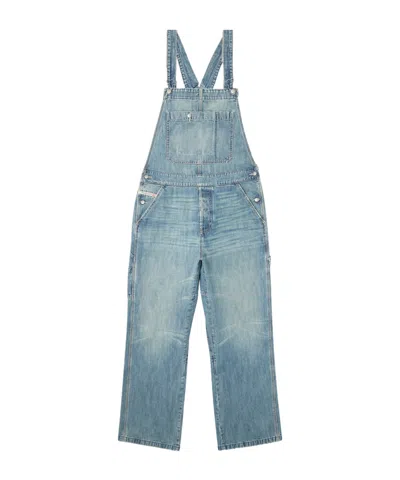DIESEL DENIM POCKET DUNGAREES