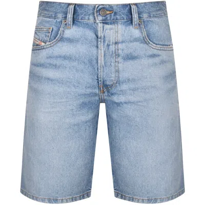 Diesel Denim Shorts In Blue
