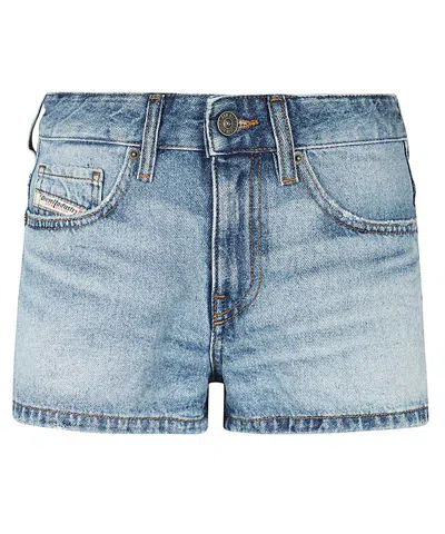 Diesel Denim Shorts In Blue