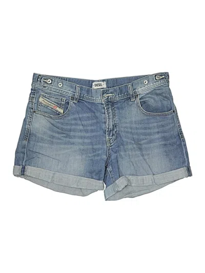 Pre-owned Diesel Denim Shorts In Blue