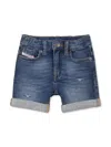 Diesel Denim Shorts In Blue