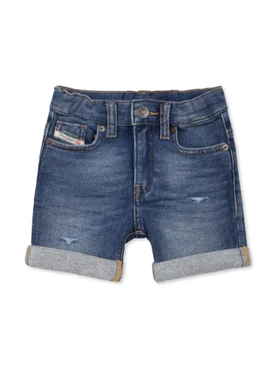 Diesel Babies' Denim Shorts In Blue