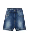 Diesel Denim Shorts In Blue