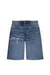 Diesel Denim Shorts De-sire-short In Blue