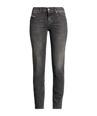 Diesel Denim Trousers In Gray
