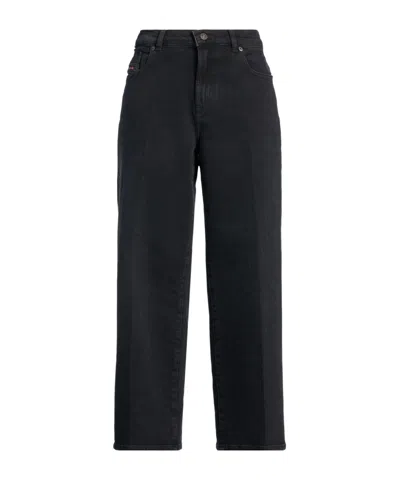 Diesel Denim Trousers In Black