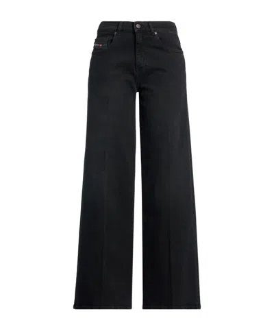 Diesel Denim Trousers In Black