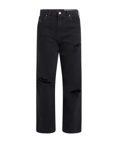 Diesel Denim Trousers In Black