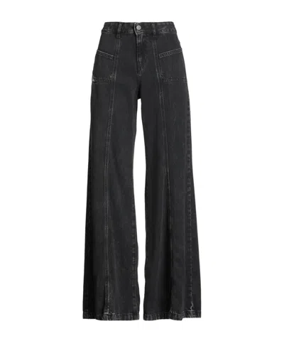Diesel Denim Trousers In Black