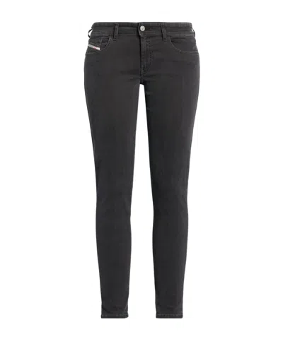 Diesel Denim Trousers In Black