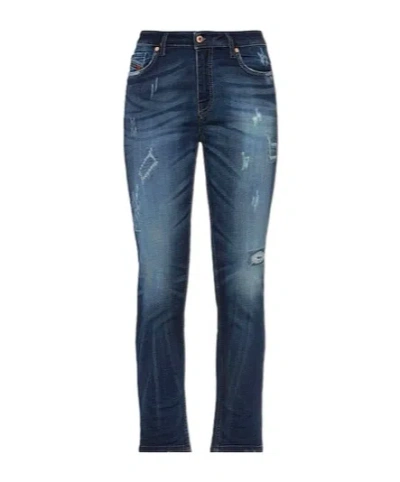 Diesel Denim Trousers In Blue