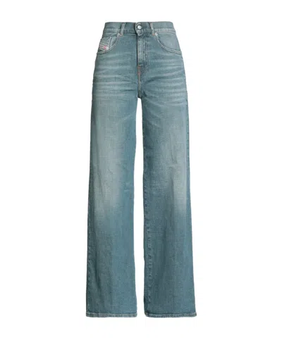 Diesel Denim Trousers In Blue