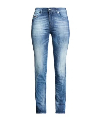Diesel Denim Trousers In Brown