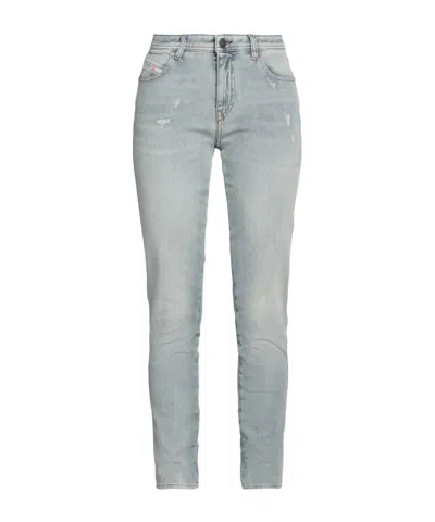 Diesel Denim Trousers In Gray