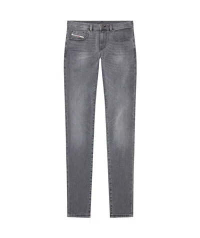 Diesel Denim Trousers In Gray