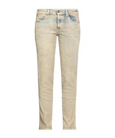 Diesel Denim Trousers In Nude