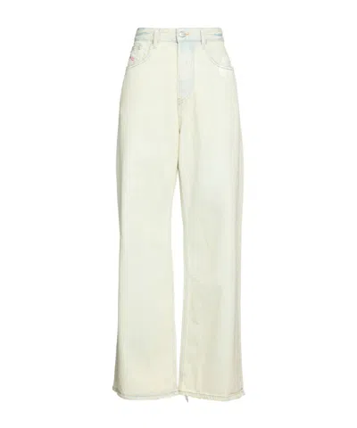 Diesel Denim Trousers In White