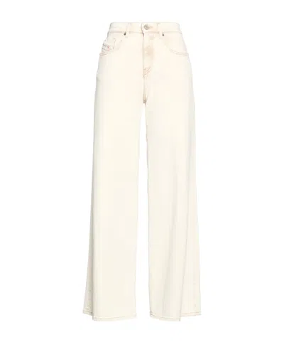 Diesel Denim Trousers In White