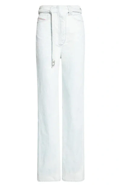 Diesel ® De-onera High Waist Slim Fit Jeans In White