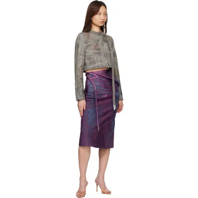 Diesel De-sira-fsi Skirt In Purple