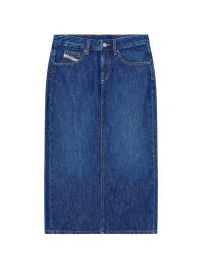 Diesel De-skye-d Five-pocket Skirt In Multi