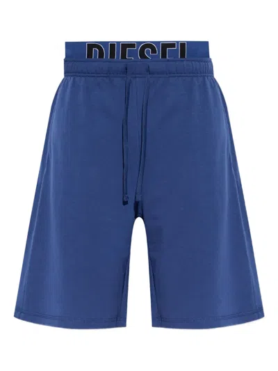Diesel Devin-d-pop Track Shorts In Blue