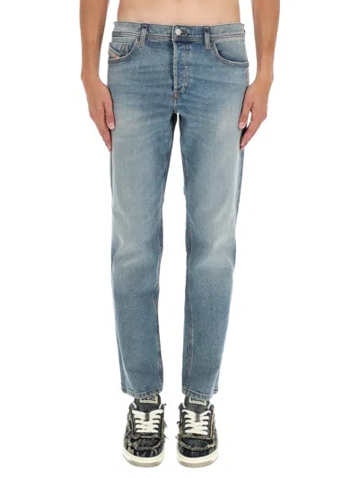 Diesel 2019 D-strukt Mid-rise Slim-fit Jeans In Blue