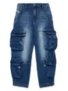 Diesel Dfish Jeans In Blue