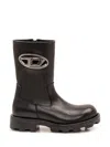 Diesel D-hammer Biker Boot In Brown