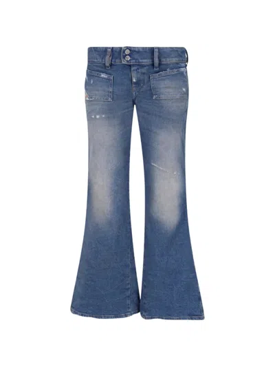 DIESEL D-HUSH BOOTCUT JEANS