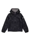 Diesel Giacca Imbottita Trapuntata Diamond In Black