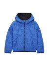 Diesel Diamond Padded Jacket In Blue