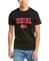 Diesel Men's Diegor Logo Graphic Tee In Black