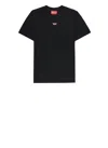 Diesel Short-sleeved T-shirt In Black