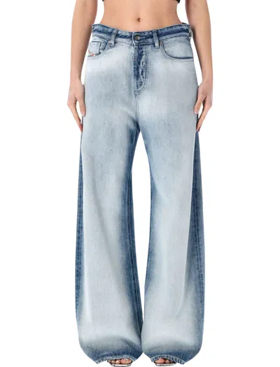 Diesel 1996 D-sire Relaxed Jeans In Blue